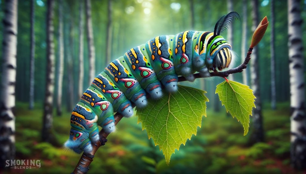 Emperor Moth Caterpillar