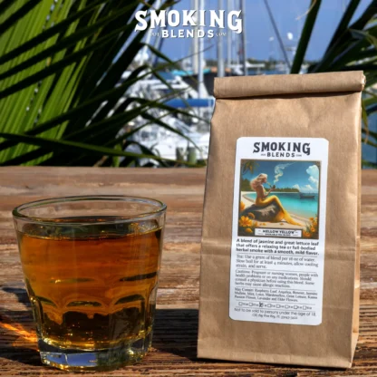 Mellow Yellow™ Relaxing Herbal Tea and Smoking Mixture - Image 5