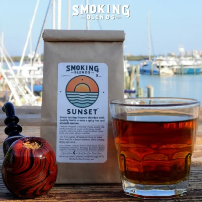 Sunset™ Gourmet Natural Flower Smoking Blend & Tea